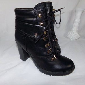 G by GUESS Genja Booties Black Women's Size 7.5